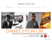 Tablet Screenshot of daniel-lim.com